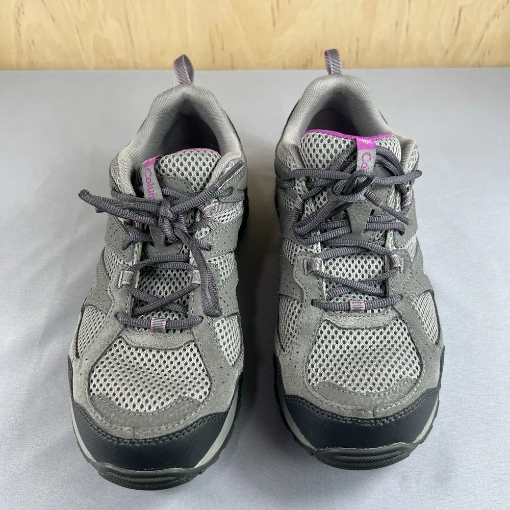 Columbia Plains Ridge Women's Size 10 Gray Trail Hiking Shoes Outdoor